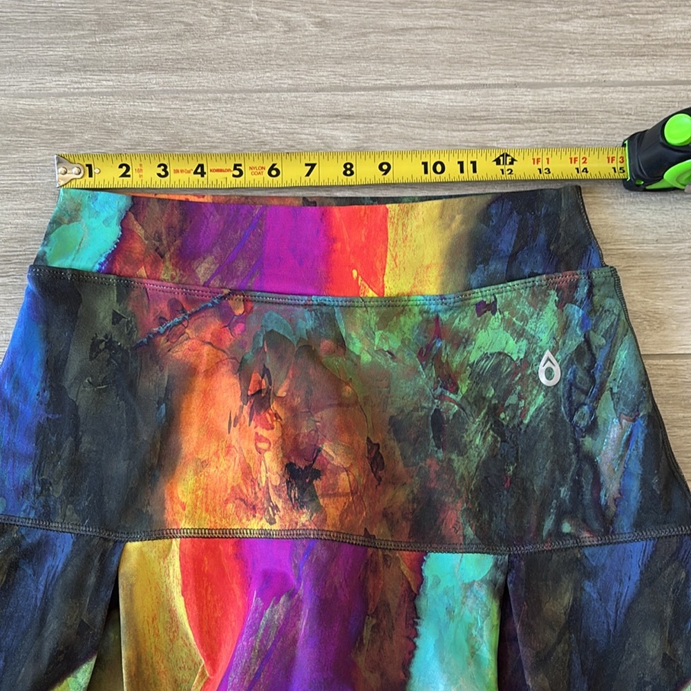 Dona Jo Multi Color Athletic Skirt Skort - Picture 7 of 11